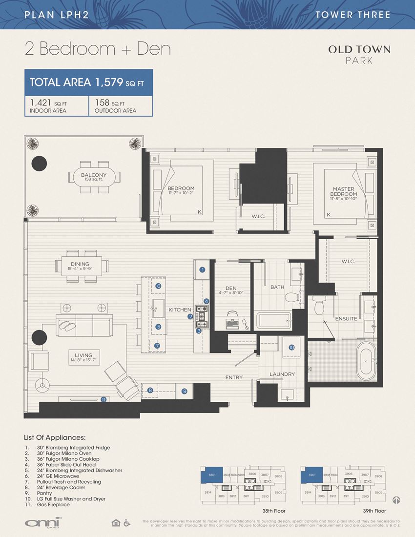 Plan LPH2 - Tower THREE